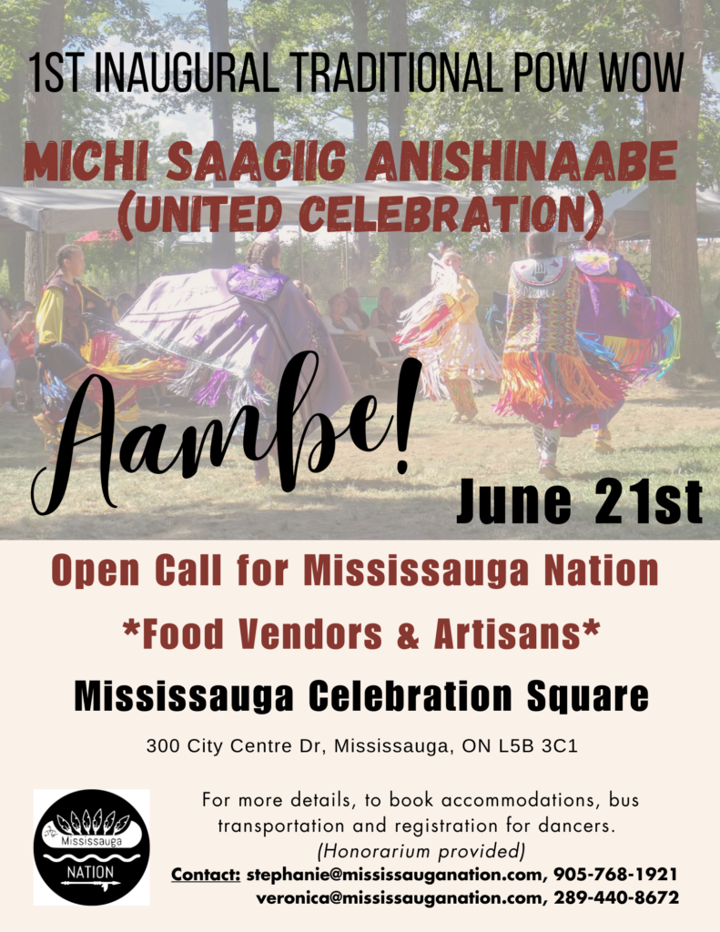 Hiawatha First Nation 2023 Michi Saagiig Powwow In Mississauga City