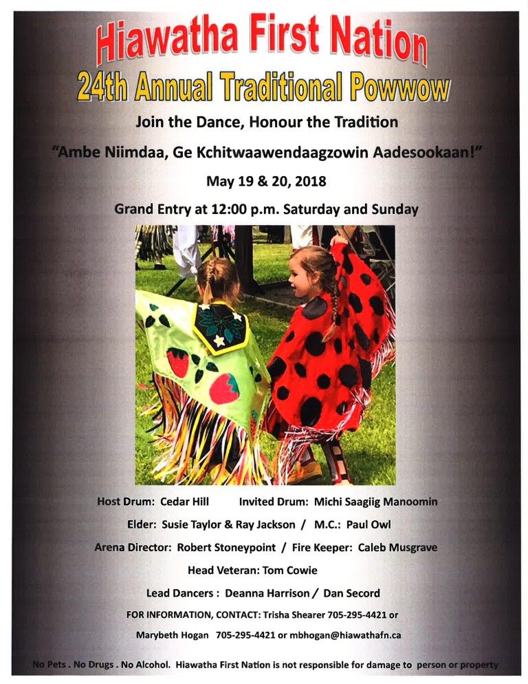 Hiawatha First Nation Hiawatha First Nation Pow Wow